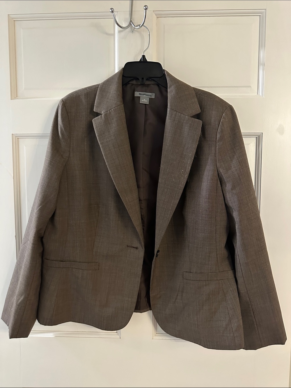 Ann Taylor Brown Women's Tailored Blazer